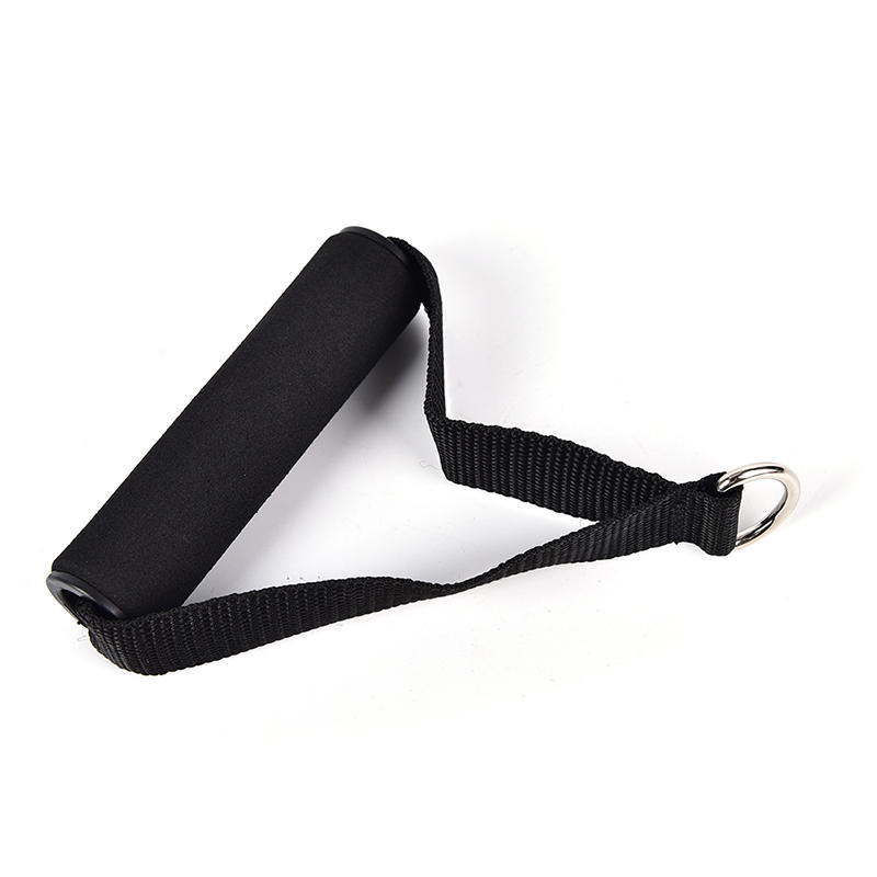 Tricep Rope Cable Gym Attachment Handle Bar Dip Station Resistance Exercise