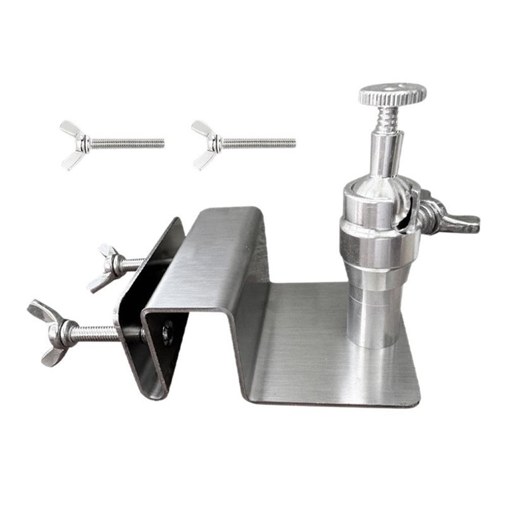 Adjustable Stainless Steel Photovoltaic Bracket for forArlo forEufy Cameras with 1 4 Thread and Easy Setup Installation Hardware