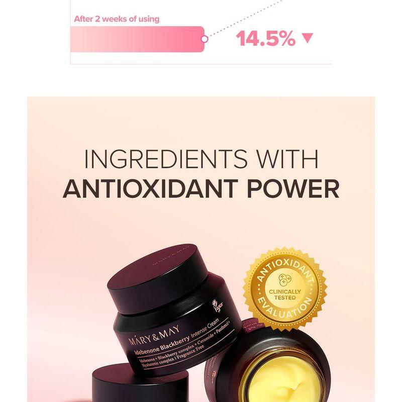 Mary&May Idebenone Blackberry Intense Cream