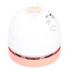 Cute Animal Design Desktop Vacuum Cleaner USB Charging Mini Dust Catcher for ChildrenCat Pattern