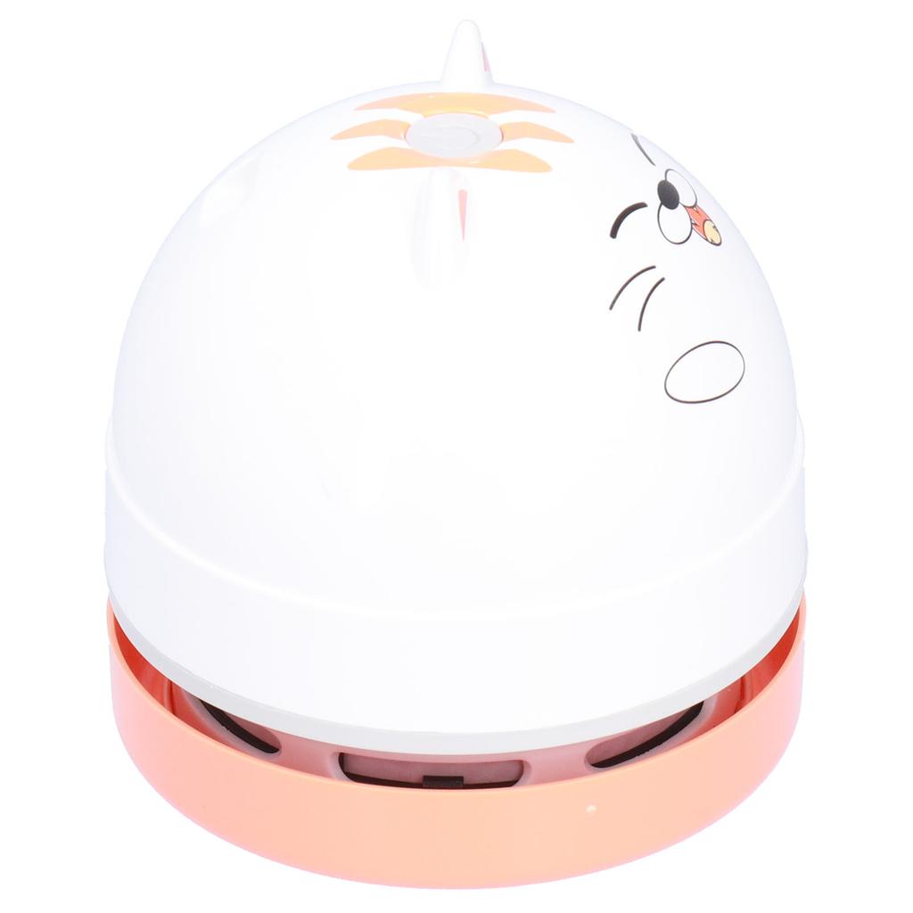 Cute Animal Design Desktop Vacuum Cleaner USB Charging Mini Dust Catcher for ChildrenCat Pattern