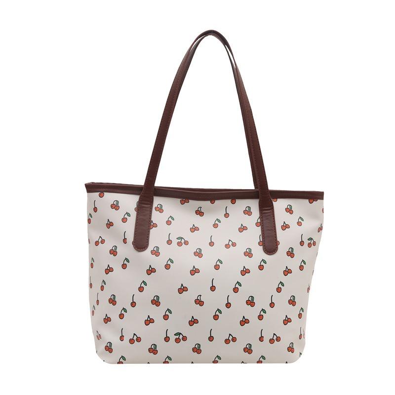 Beautiful high-end texture temperament versatile casual large-capacity simple shoulder underarm bag practical large-capacity bag