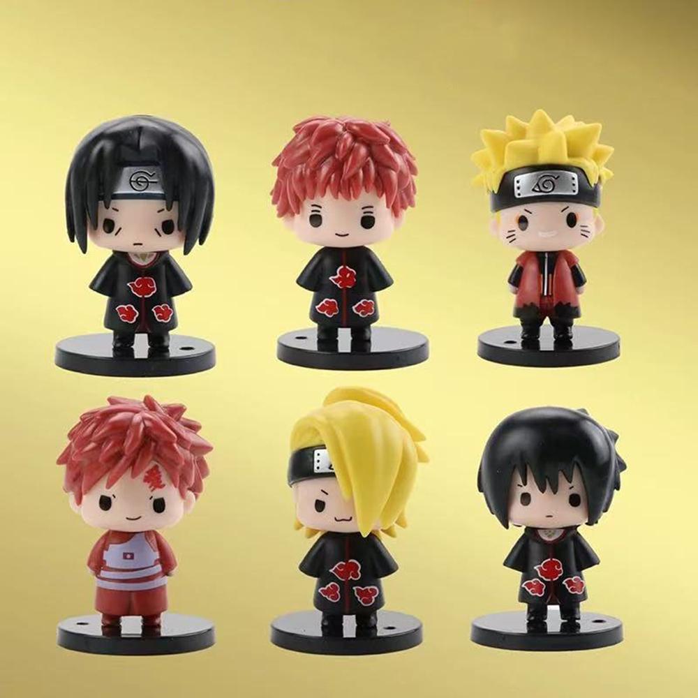 7CM Naruto Uzumaki Akatsuki Deidara Figure Anime NARUTO Shippuden Animation Model Toy Gift Collection Decoration Ornaments PVC NO box