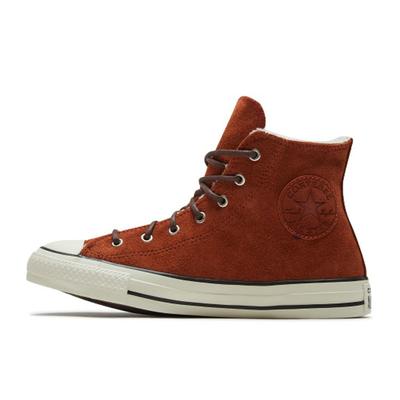 Chuck Taylor All Star Retro Casual Lightweight High-Top Canvas Shoes Women Sneaker White Brown 566563C