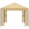 Pavilion 4 X 3 M Cream Polyester and Steel 190 Gsm