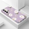 Falling Daisies Phone Case For Samsung Galaxy A57 A37 A17 A56 A36 A26 A16 A06 A55 A35 A25 A15 A05 4G 5G Film Hard Cover