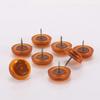 10pcs PVC Plastic Furniture Feet Nails Protector Ground Chair Leg Floor Nail Soft Rubber Anti-skid Sofa Table Bottom Pad
