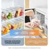 Fresh-keeping Bag Food - Household Thickened Food-grade Sealed Double-strand Sealing Bag - Food Portioning Bag - Refrigerator Freezing