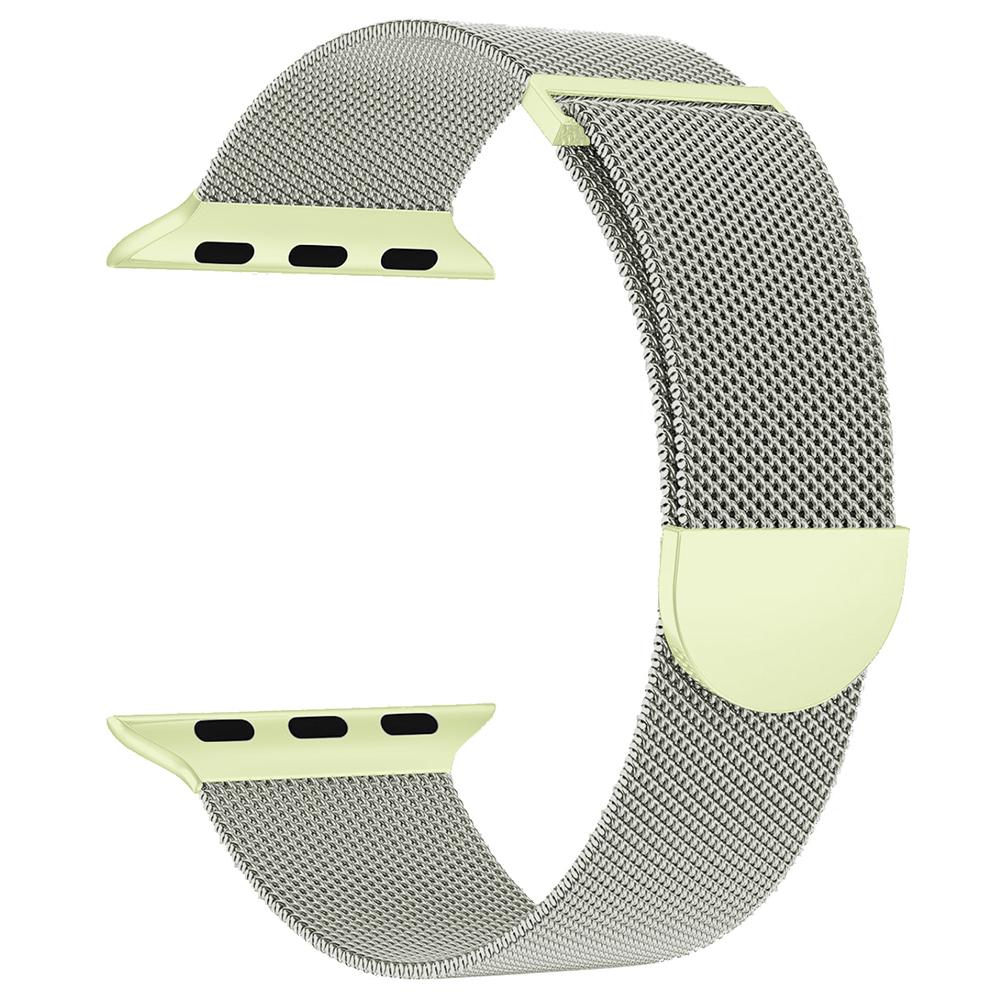 Watch Band For Apple Watch Series 10 42mm/9 8 7 41mm/6 5 4 SE (2022) SE (2023) SE 40mm/3 2 1 38mm Milanese Magnetic Strap