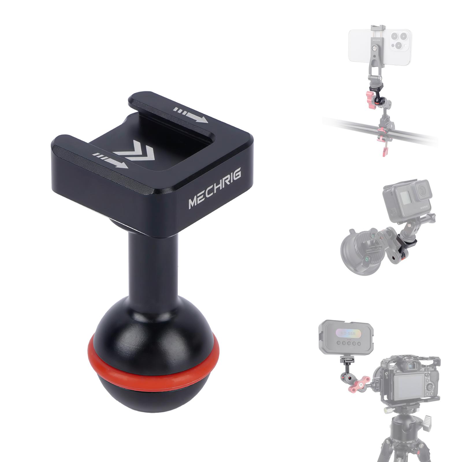 

Mechrig Dual 1/4 Screw Ball Head Magic Arm with Arri Locating Pin