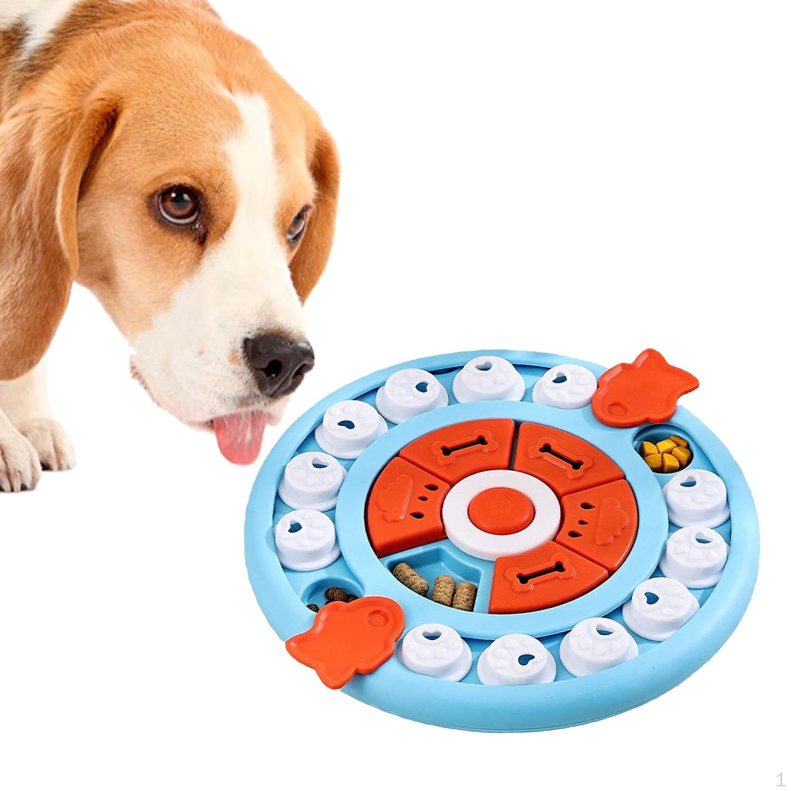 

Собачья игрушка-головоломка для раздачи еды для домашних животных синий