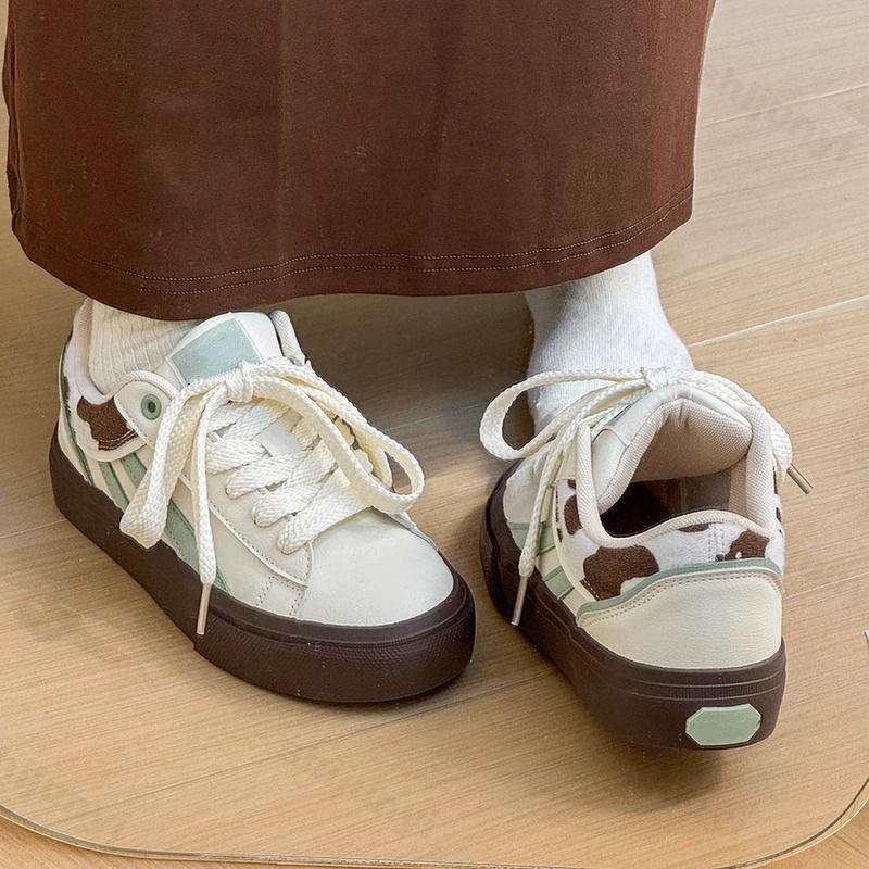 Women Platform Flats Autumn Winter Vintage Cross Tied Casual Shoes Comfortable Height Increase Non Slip Vulcanized Shoes