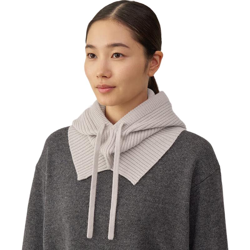 

Балаклава из смесовой мериносовой шерсти MUJI