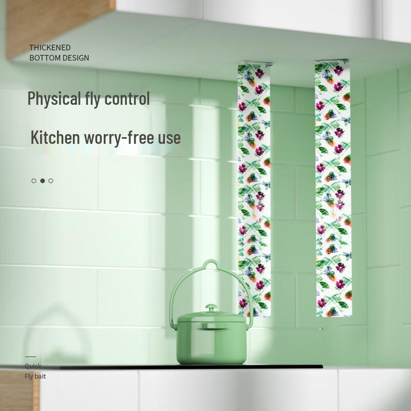 Green Leaf Sticky Fly Traps