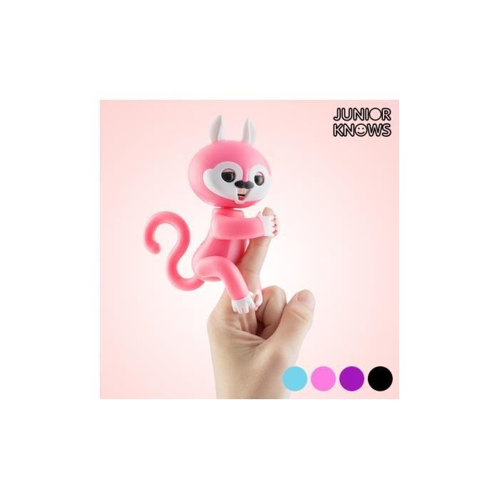 Écureuil Interactif avec Mouvement et Son Junior Knows-Bleu- V0300651 Bleu