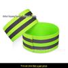Reflective Cycling & Running Leg Straps: Elastic Safety Bands for Night Visibility.