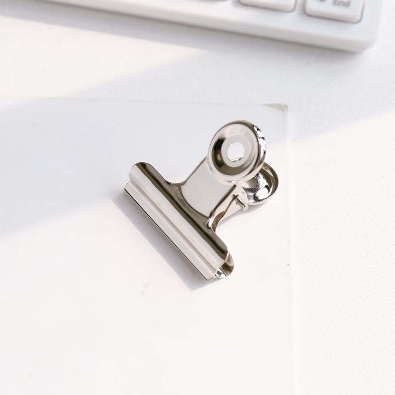 Multi-functional Stainless Steel Long Tail Clip for Snack Sealing, Documents, Sticky Notes, and Student Stationery