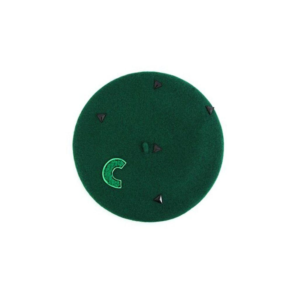 RACOHA Треугольный берет из шерсти C_зеленый green