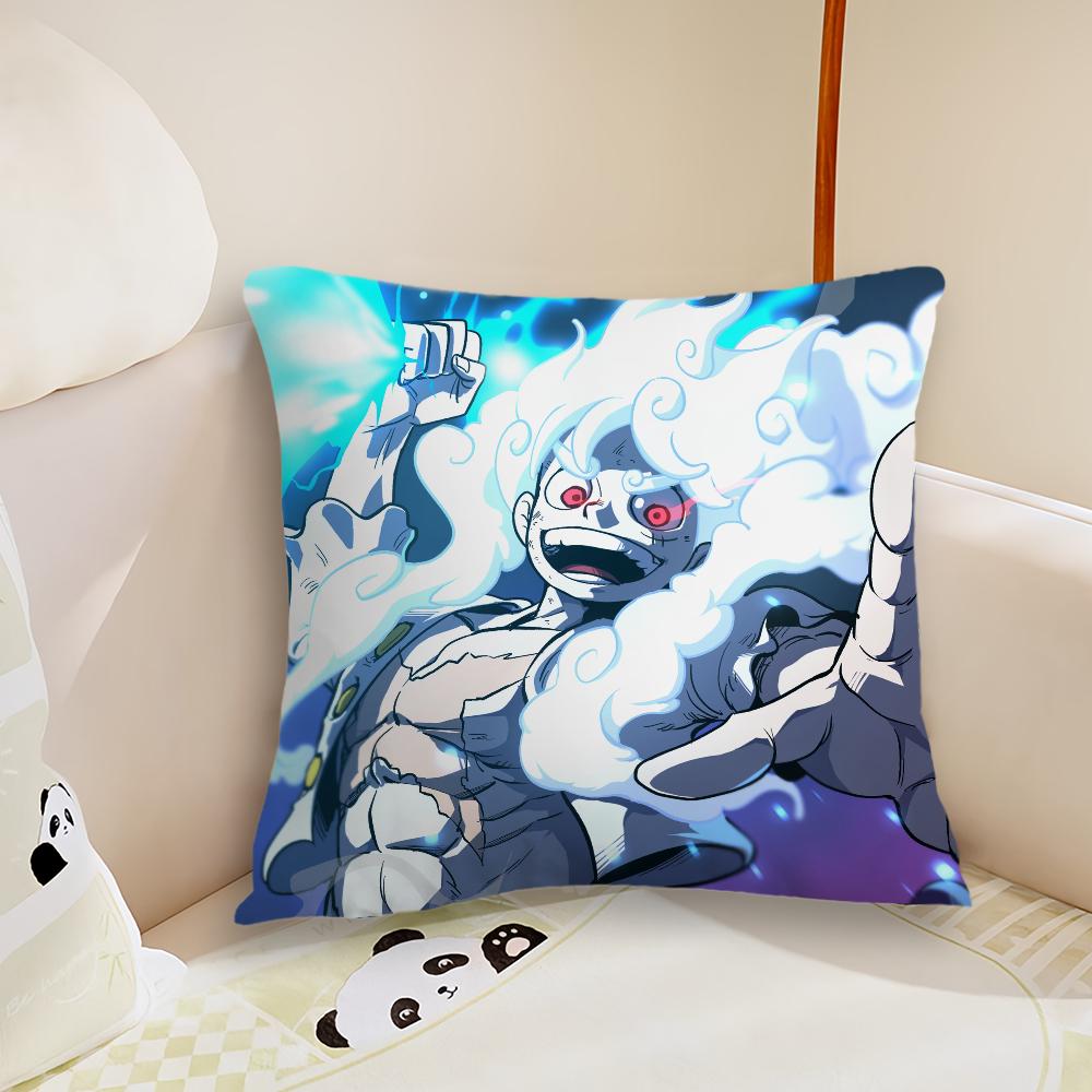 

O-One Anime P-Piece Pillow Case Living Room Sofa Cushion Cover Suitable For Home Bedroom Room Decoration 30cm x 30cm
