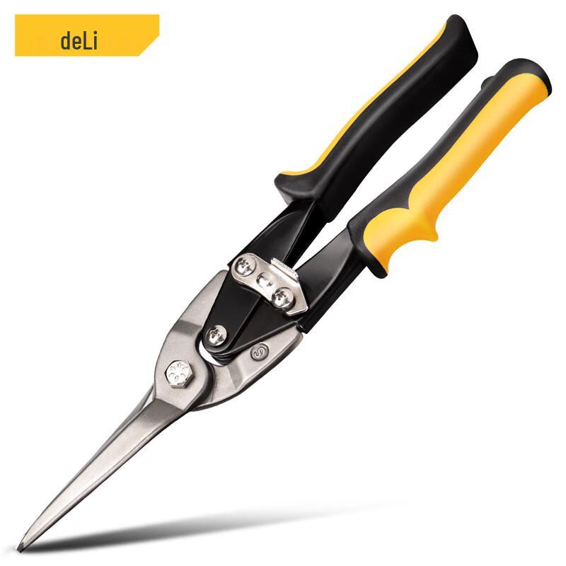 Deli Straight Aviation Tin Snips