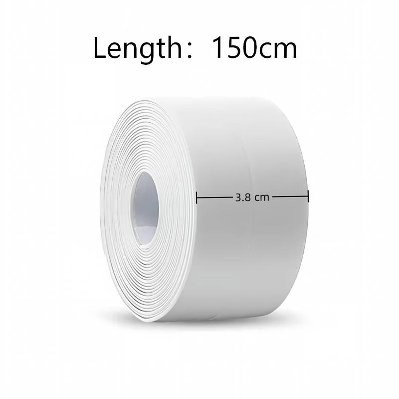 Self Adhesive Caulk Tape Waterproof Flexible Sealing Strip Mildew Free for Bathroom Wall Corner Kitchen Sink Gap