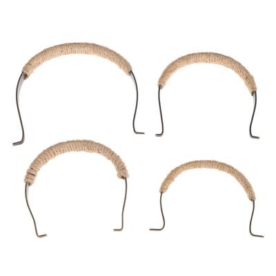 High-Quality 2Pcs Metal Teapot Handle Replacement Secure Grip for Daily Teapot Handling