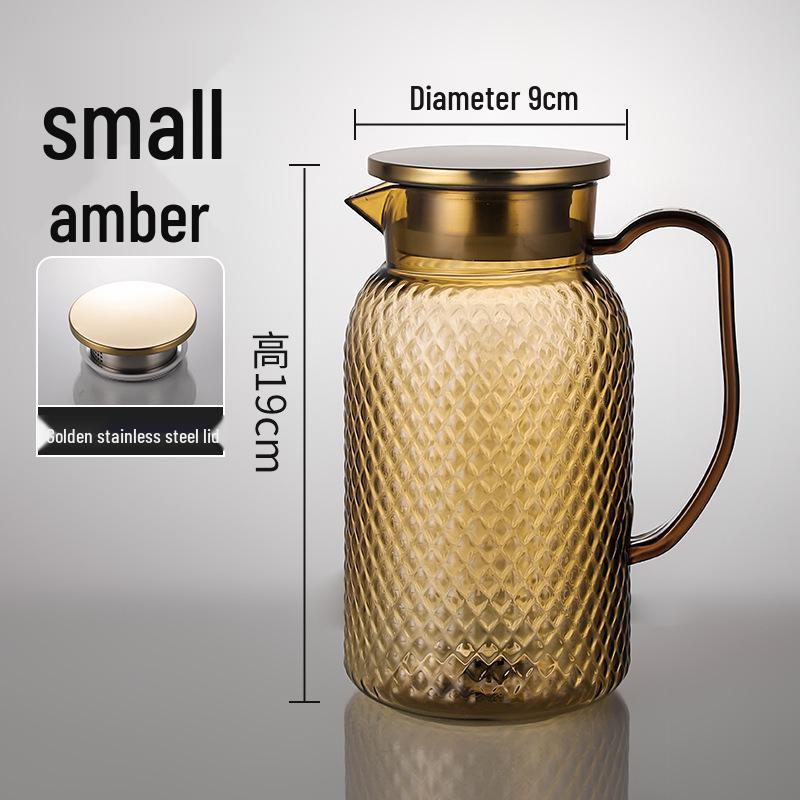High-Temperature Resistant Acrylic Juice Jug - Plastic Fruit Beverage Kettle for Restaurants & Bars