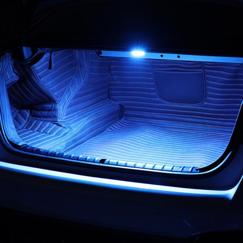 LED Night Light Lamp Car LED Touch Lights Wireless Interior Light Magnetic Auto Door Light USB Rechargeable 5V