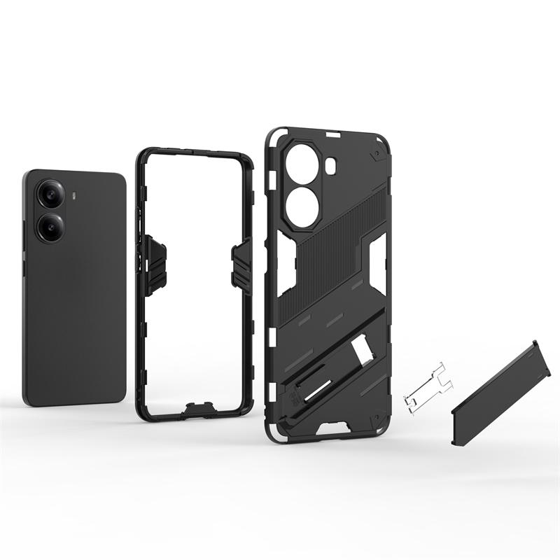 Punk bracket Phone Case For Xiaomi Redmi Turbo 4 Case Cover Shockproof For Redmi Turbo 4 5G China Case Funda Back Cover