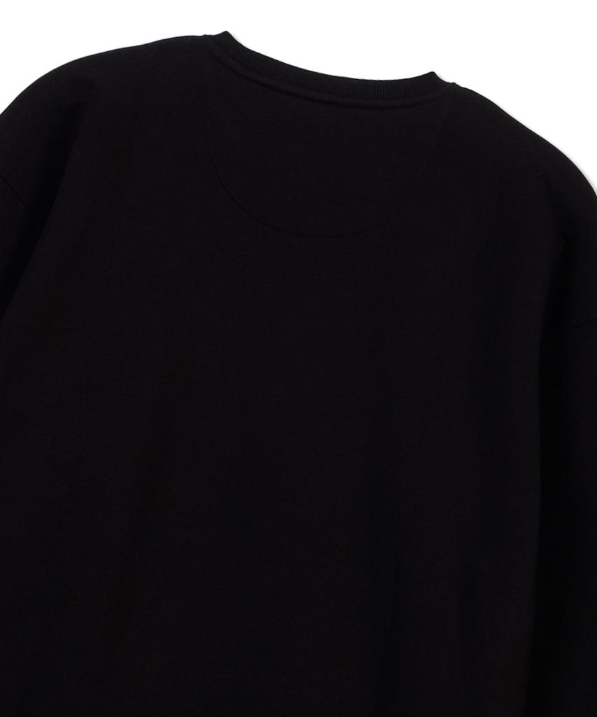 ASTRAL PROJECTION Big A Loose Fit Sweatshirt_Black
