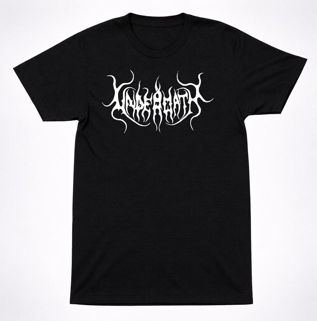 

Underoath Extreme Metal Logo T-Shirt | Blackened Deathcore Band Tee M