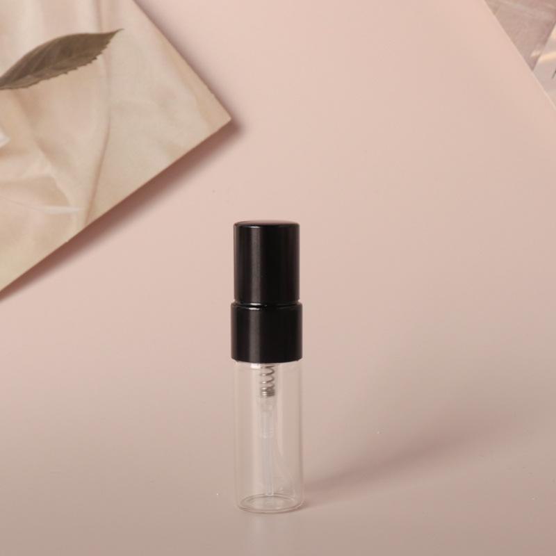 2/3/5/10ml High-End Transparent Glass Perfume Spray Bottle - Portable and Refillable