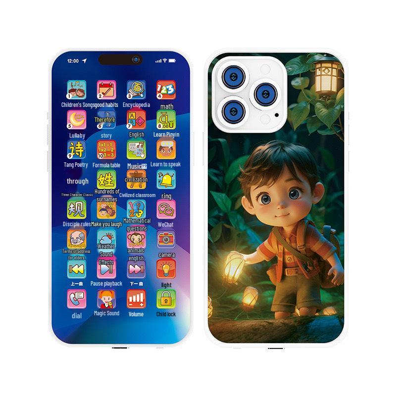 Children's Educational Puzzle Phone: Multifunctional Learning & Music Toy for Boys and Girls