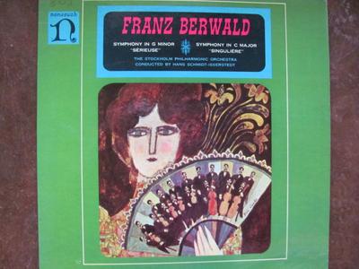 LP Record FRANZ BERWALD - Symphony In G Minor "Serieuse", Sym H1087 Nonesuch US Classical Used