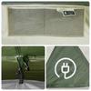 Tunnel Tent for 5 Persons Green Waterproof