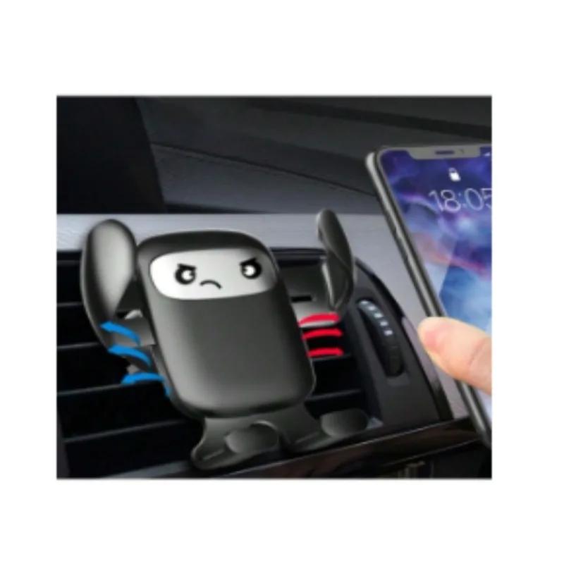 

Creative Cartoon Car Vent Phone Holder - Adjustable Air Vent Clip & Dashboard Stand for All Smartphones