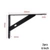 For 2 X Metal Shelf Bracket L Shape Thickened Corner Shelf Right Angle Bracket