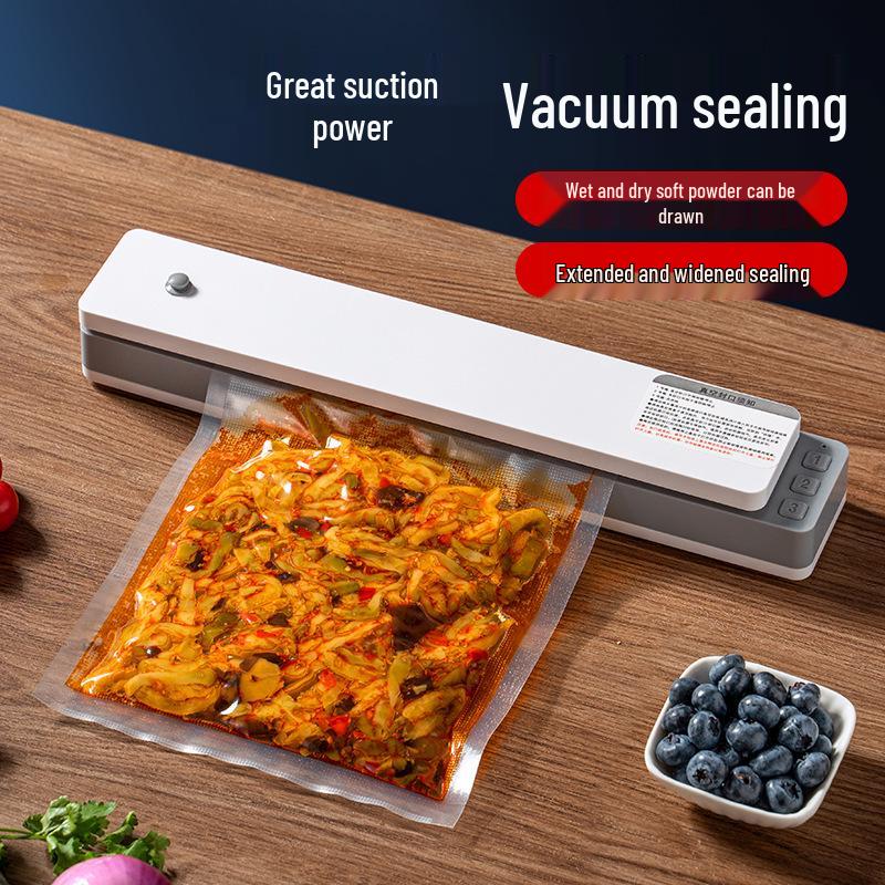 Automatic Dual-Use Vacuum Sealer for Dry & Wet Foods