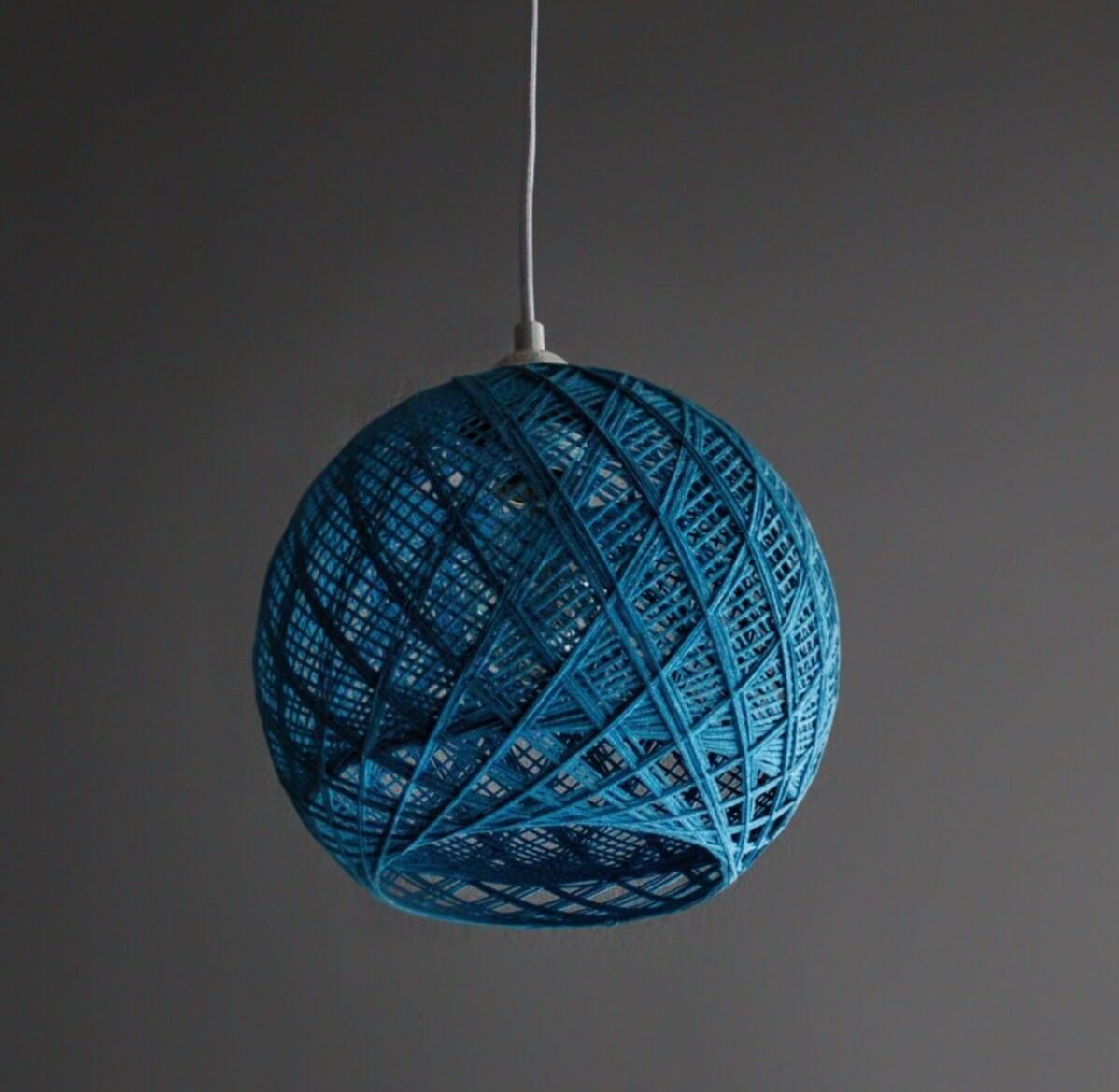 

Люстра Blue Round Ball Pendant Lamp