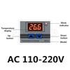 W3001 W3002 Mikrokomputerowy regulator temperatury DC12V 24V AC110 AC200V Cyfrowy termostat Termoregulator Ogrzewanie Chłodzenie Kontrola
