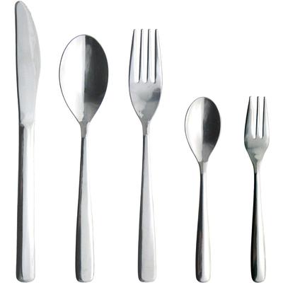 Nagao Slim Dinner Cutlery Set 5 Pieces Stainless Steel Made In Japan