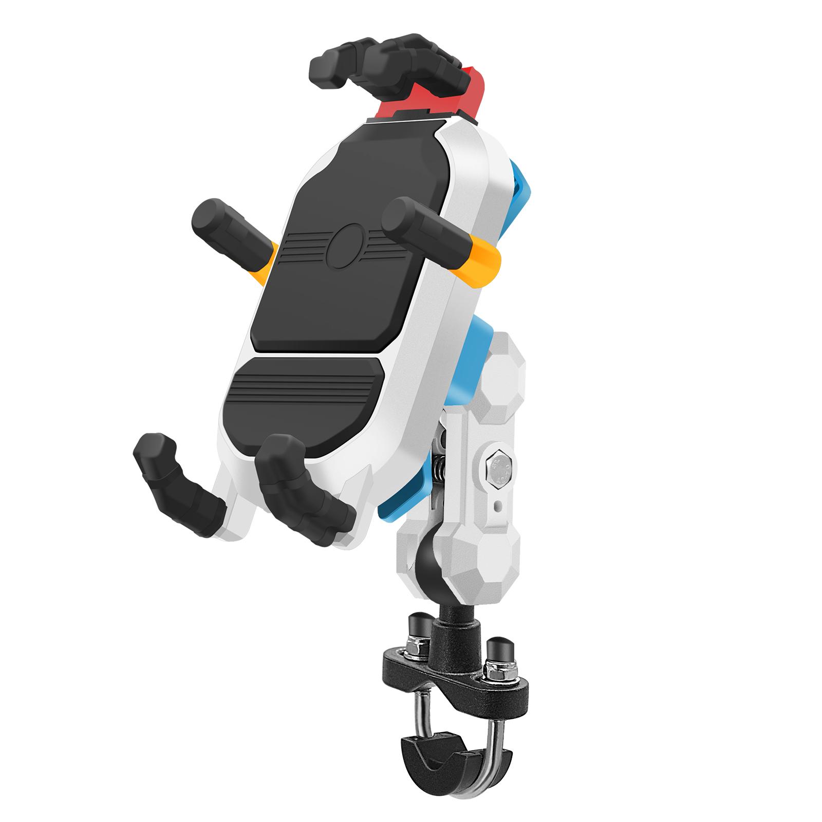 

Motorcycle Phone Mount Holder Waterproof Motorcycle Cell Phone Holder Anti theft 360 degrees Rotation Motorbike