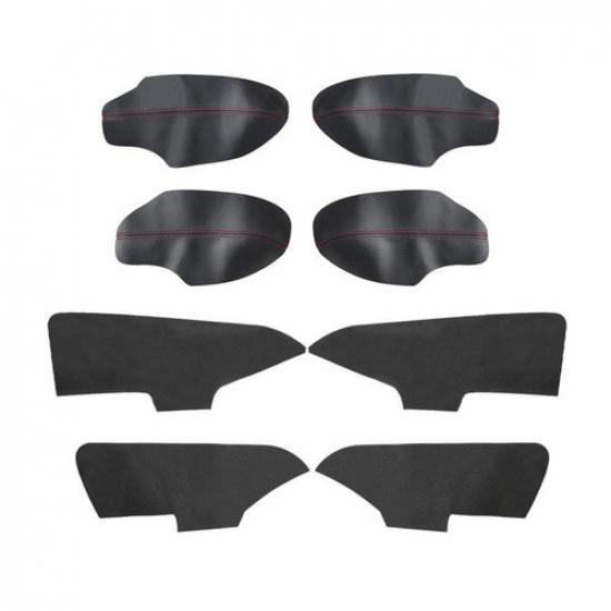 For Honda Civic 11th -22 Door Panel Armrest Surface Shell Leather Trim Cover