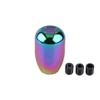 Stylish Universal 5speed Gear Shift Knob Stick Manual Transmission Universal Car Aluminum Extended Gear Shifter Gear Head Knob