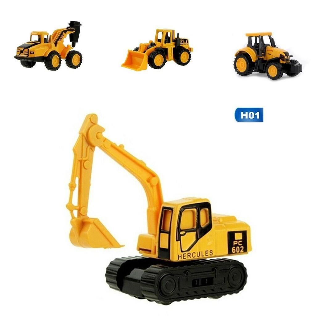 High-simulation Alloy Construction Truck Model Toy Mini Digger For Kids Fun