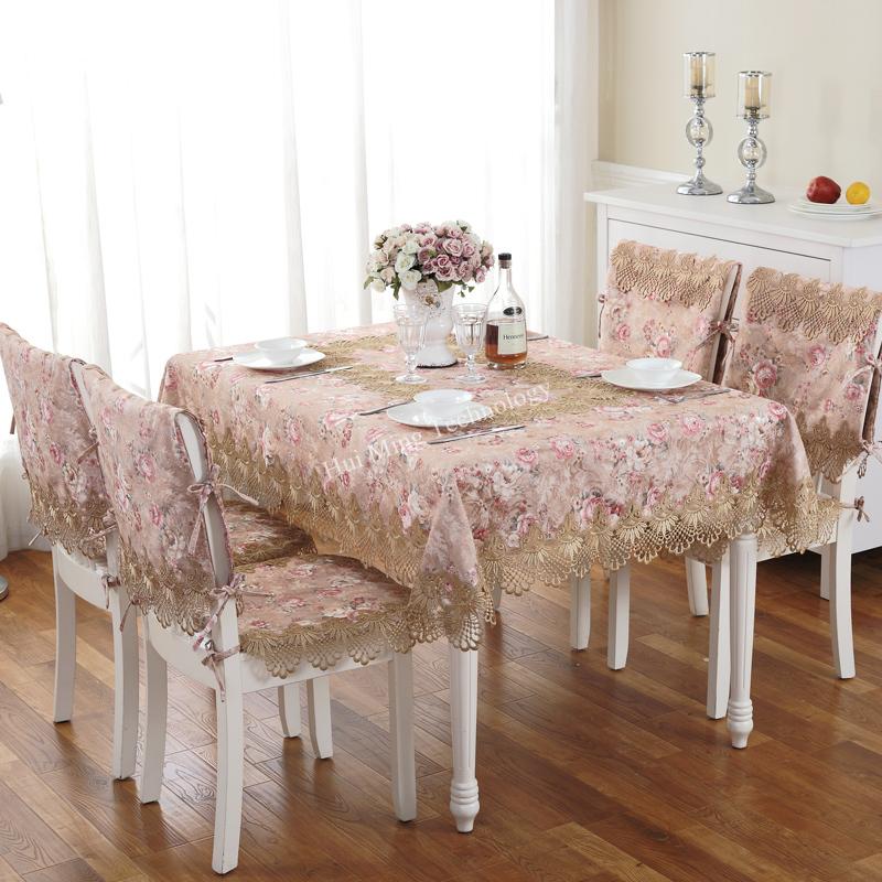 

Скатерть жаккардовая атласная, европейская, роскошная, с вышивкой, чехол для обеденного стола, скатерть, цветочное кружево, прикроватная тумбочка для телевизора, пыль 80 X 210cm