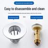 Universal Anti-Odor Sink Stopper - Press-Type Bounce Core Drain Plug for Washbasins