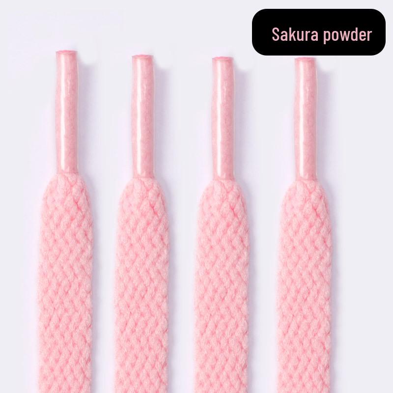 Customizable Black & White Flat Shoelaces for Air Force 1 and AJ1 Sneakers