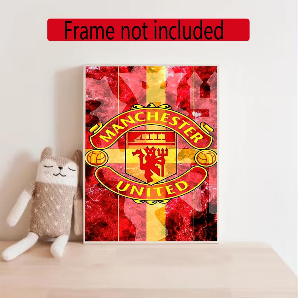 Manchester 5D Round Diamond Painting Kit Diamond Embroidery Painting Rhinestones Mosaic Frameless Handwork Decoration Arts