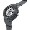 Sector Ex-09 Silikonarmband Silbernes Zifferblatt Quarz R3251296003 Herrenuhr